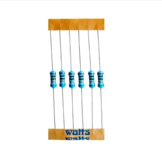 High precision metal film resistor component