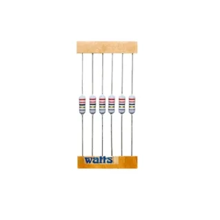 Wire wound power resistor component